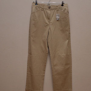 L.L. Bean Khaki Pants Classic Fit NWT Size: 12